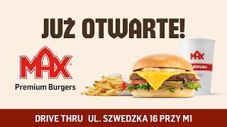 WIELKIE OTWARCIE MAX Premium Burgers