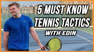 Tennis Drills and Tactics with Former ATP Professional | WIN MORE MATCHES with these Tactical Plays