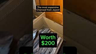 This Isn’t Metal—It’s Charcoal Worth $200! ‎#Binchotan #ExpensiveCharcoal #FunFact