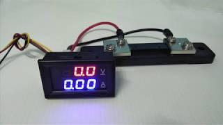 Digital Meter DC 100V 50A Voltmeter Ammeter