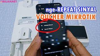 AP Router ini bisa "REPEATER" Hotspot Voucheran dengan Aman