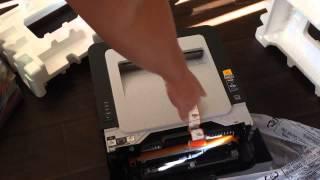 Unboxing a Brother HL-2230 Compact, Personal Laser Printer bought from newegg for $49.99