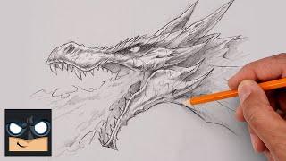 How To Draw a DRAGON | 16 Minute Sketch Tutorial