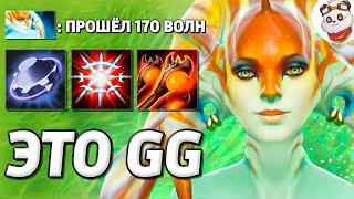 НОВЫЙ РЕКОРД 170 ВОЛН В СОЛО БЕЗ ДОНАТА в CUSTOM HERO CLASH / Кинжалы + Мультикаст + Реарм / ДОТА 2