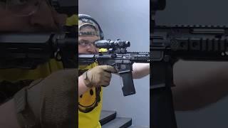 AR-15 SBR in Ballistics gun range #ar-15 #sbr #gun #ar #guns #army #ar15 #short