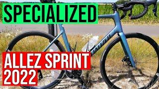 Specialized Allez Sprint 2022 - Chameleon - Custom Road Bike Build - First Ride 