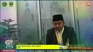 Juara 1 | Ilham Mahmuddin (DKI Jakarta) Tilawah Dewasa | MTQ Nasional XXVIII 2020 SUMBAR