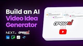 Fullstack AI Video Idea Generator: CrewAI Enterprise, NextJS, Neon, Drizzle, Typescript