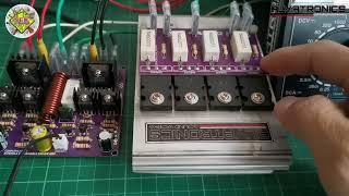 Rockola Expandable Driver Amp Complete with Parts | Testing using 55VAC