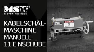 Kabelschälmaschine MSW Motor Technics MSW-WS-005 | Produktpräsentation