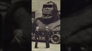 On the set of the film "King Kong" in 1933 | Historical photos #shorts