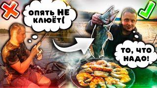 Бешеный клёв рыбы // Рыба сама запрыгивает в лодку