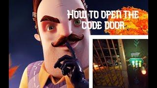 How to find the code - Hello Neighbor 2 Alpha 1.5