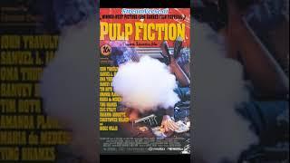 “Pulp Fiction” Moving Movie Poster.  StreamVerse.ai please subscribe!