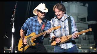 John Fogerty (CCR) and Brad Paisley play "Bad Moon Rising" on Jimmy Kimmel LIVE