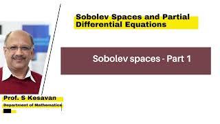 Sobolev spaces - Part 1