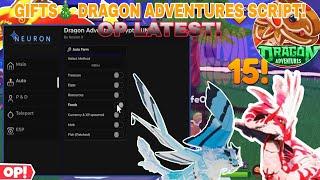 Gifts Dragon Adventures Script/Hack OP AutoFarm Mobs, Treasure,Exp & Coins,Eggs,Resources & More