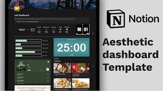  Aesthetic Lofi Notion template guide 2023 (Link in description)