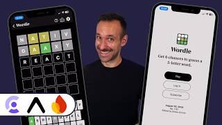 Building a Wordle Game with React Native (Firebase, Clerk, Reanimated, MMKV, Dark Mode)