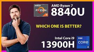 AMD Ryzen 7 8840U vs INTEL Core i9 13900H Technical Comparison