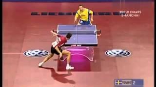 Jan Ove Waldner vs. Vladimir Samsonov --- Shanghai Table Tennis World Cup 2005