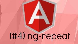 Learning Angular #4 - ng-repeat