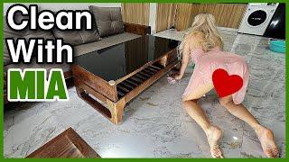 Transparent Cleaning Table | Cleaning Routine