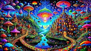 Land Of Psychedelic AI Wonders