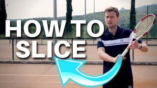 Tennis Backhand Slice Lesson - How To Slice Like Federer in 3 Steps