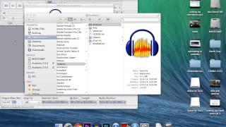 Audacity install for Mac OS