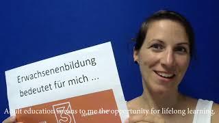 3 Jahre EPALE – Erwachsenenbildung bedeutet für mich... | adult education means to me...