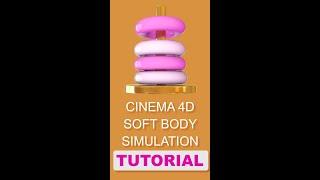 Soft Body Dynamics Cinema 4D Tutorial | Cinema 4D Simulation Tutorial