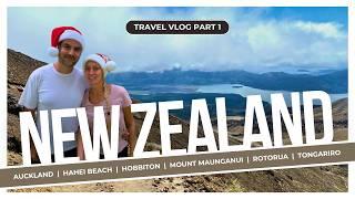 New Zealand Road Trip (Part 1) | North Island: Beaches, Hobbiton, Hiking & Tongariro | Travel Vlog