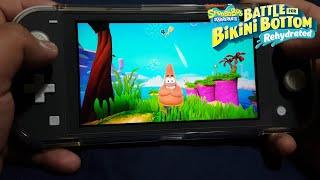 SpongeBob SquarePants Battle For Bikini Bottom Rehydrated New Update on Nintendo Switch Lite Part 2