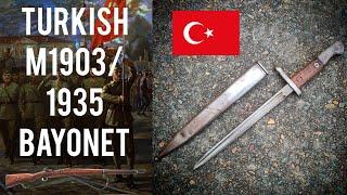 Ottamon legacy, the Turish M1903/M1935 bayonet