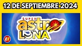 Resultado de ASTRO LUNA hoy 12 de septiembre del 2024 