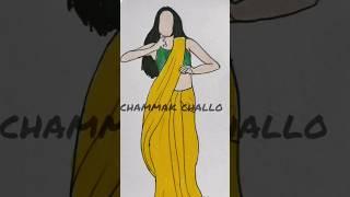 Chammak challo  | 30M view target  #shorts #creativity #vaanya