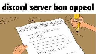 discord server ban appeal