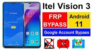 Itel Vision 3 Frp Bypass Android 11 Without Pc Itel S661l Google Account Unlock Itel Vision 3 Frp