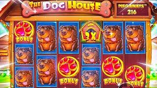 ЕБ***ТЬ!!! НА ПОСЛЕДНИХ СПИНАХ ВЫБИЛ БОНУСКУ ЗА 256,000 И ПОНЕСЛОСЬ В DOG HOUSE MEGAWAYS!!