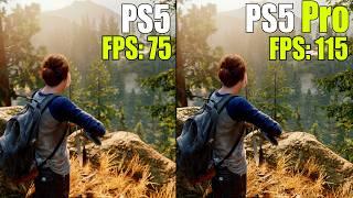 The Last of Us Part II PS5 vs. PS5 Pro Comparison | Graphics, Resolution, FPS Test & Loading Times