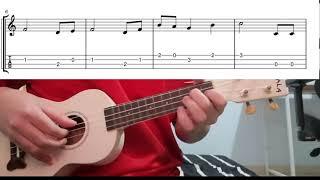 Brahms Lullaby - Easy Beginner Ukulele Tabs With Playthrough Lesson