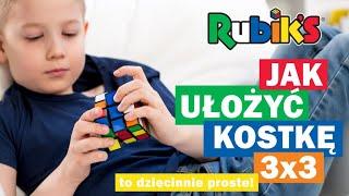 Jak ułożyć kostkę Rubika 3x3