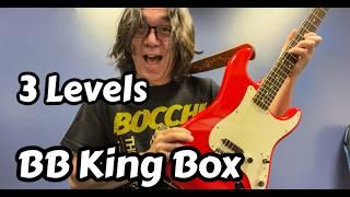 Do you use BB King Box?  Must know 3 Levels