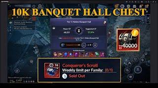 Black Desert Mobile | Opening 10K Banquet Hall Loot Chest