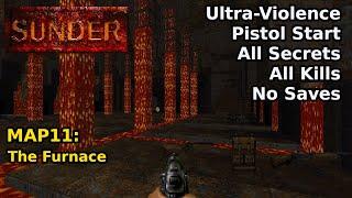 Sunder (2009) - MAP11: The Furnace (Ultra-Violence 100%)