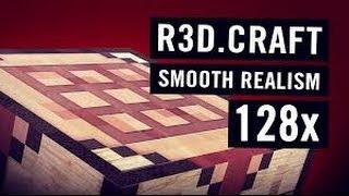 Minecraft Texture Pack Review | R3D Craft Smooth Realism FPS Hit 128x128