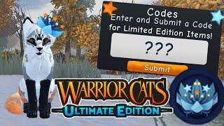 MINI UPDATE + NEW CODE, GAMEPASS, & MORE! |Warrior Cats: Ultimate Edition