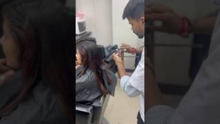 Hair trimming/ one length hair cut / cutting scissor/ split ends #hairstyle #haircut #hairtrimming