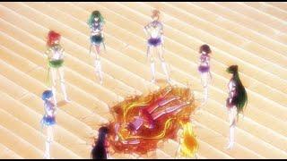 Sailor Moon vs Possessed Sailor Scouts (English) | Sailor Moon Cosmos Movie 2024